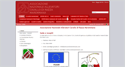 Desktop Screenshot of anamcavallomaremmano.com